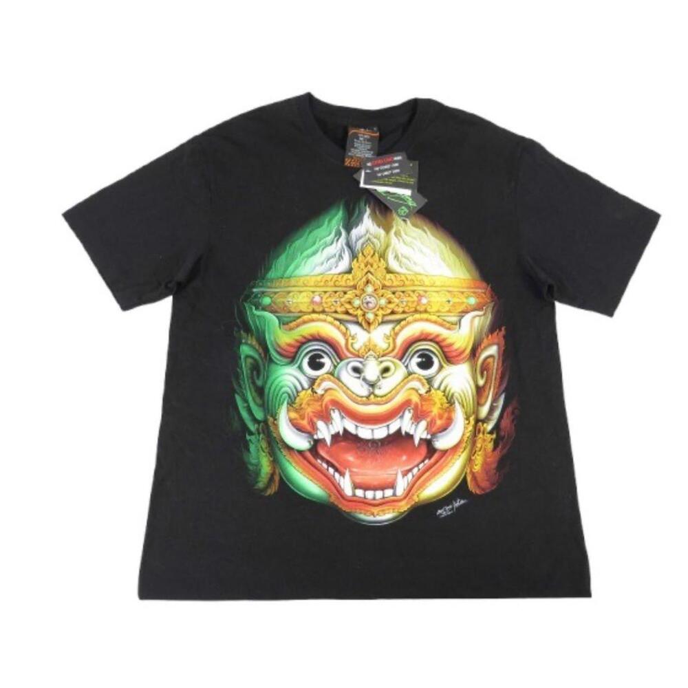 Rock Chang Men’s Large Graphic T-shirt ,Nose Ring, Glow In The Dark - NWT